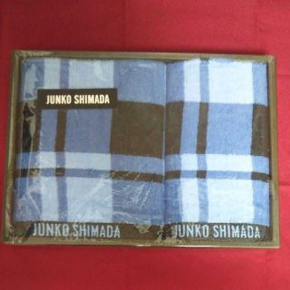 ジュンコシマダ(JUNKO SHIMADA)のジュンコシマダ タオル 2枚セット(タオル/バス用品)