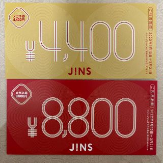 JINS 福袋 ¥8800分 メガネ券