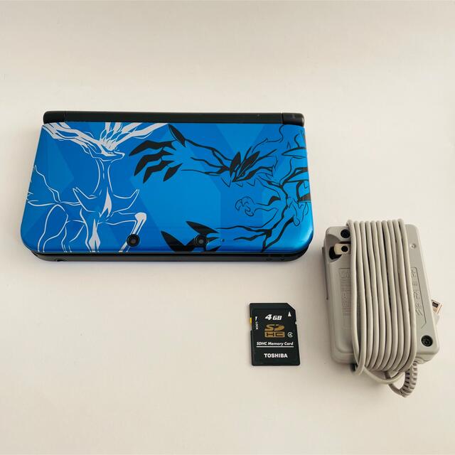ニンテンドー3DS LL ポケモン Xパック 本体 SDカード 充電器付き