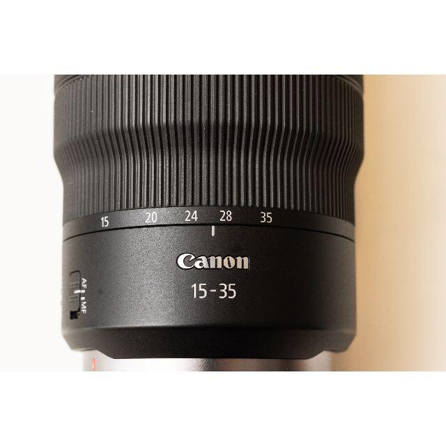 Canon(キヤノン)のCanon RF15-35mm F2.8 L IS USM / 保護フィルター付 スマホ/家電/カメラのカメラ(レンズ(ズーム))の商品写真