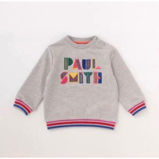 ポールスミス(Paul Smith)のポールスミス新品新作タグ付きベビー Logo 裏毛トレーナー90(Tシャツ/カットソー)