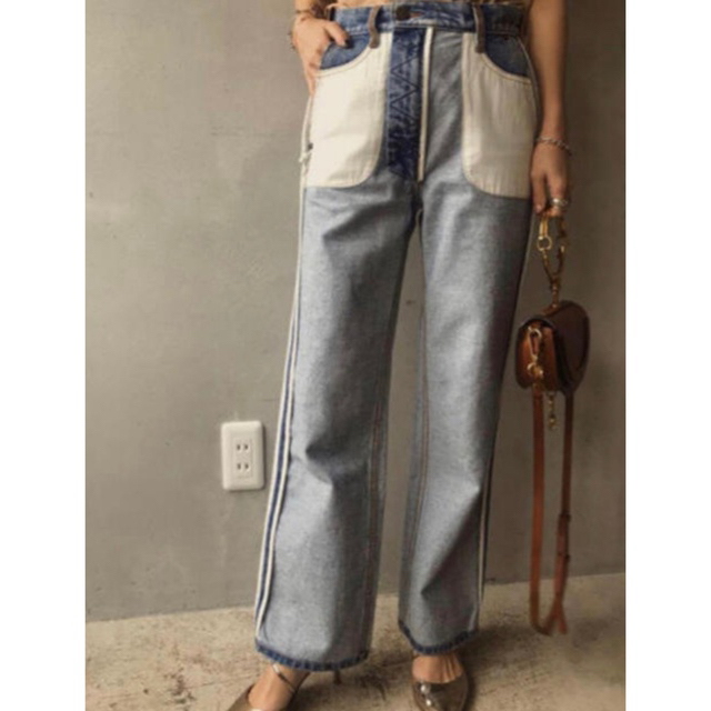 Ameri VINTAGE - 【最終値下】Ameri REVERSE STRAIGHT DENIMの通販 by ...