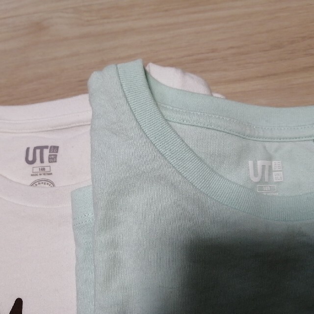 UNIQLO(ユニクロ)のすみっコぐらし　Tシャツ　140　2枚セット キッズ/ベビー/マタニティのキッズ服男の子用(90cm~)(Tシャツ/カットソー)の商品写真