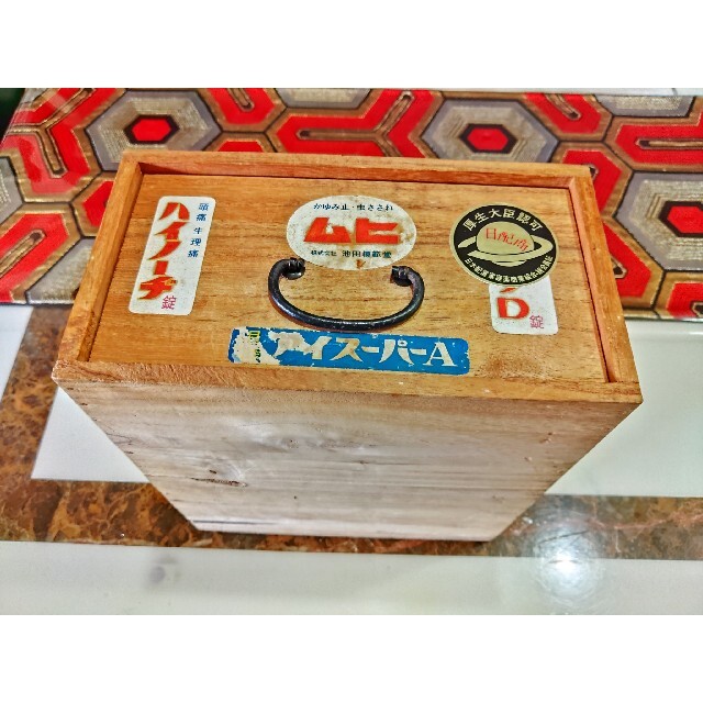 置き薬 昭和レトロ 昭和コレクション 薬箱 かわいい薬 レトロモダン 時代物