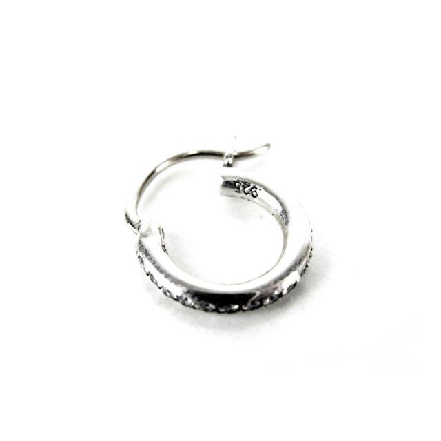 Chrome Hearts(クロムハーツ)のクロムハーツCHROME HEARTS■HOOP TFL PAVE DIAピアス メンズのアクセサリー(ピアス(片耳用))の商品写真