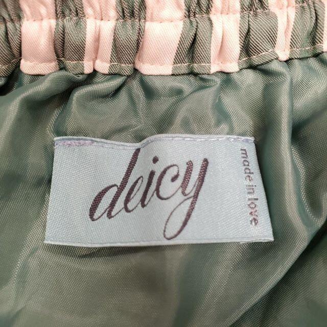 deicy(デイシー)のdeicy　デイシー　ストライプ レディースのスカート(ひざ丈スカート)の商品写真