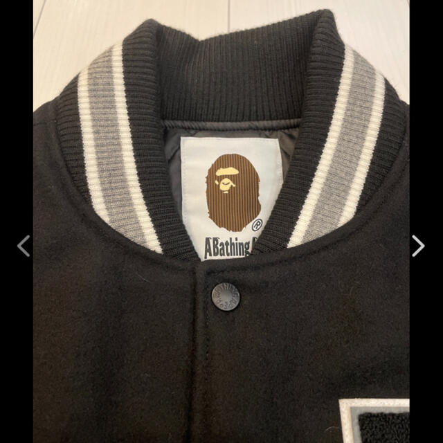 A BATHING APE(アベイシングエイプ)のBAPE ベイプ VARSITY JACKET スタジャン メンズのジャケット/アウター(スタジャン)の商品写真