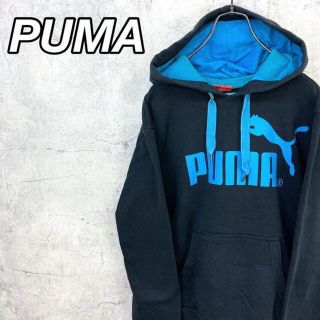 プーマ(PUMA)の希少 90s プーマ パーカー プリントロゴ (パーカー)