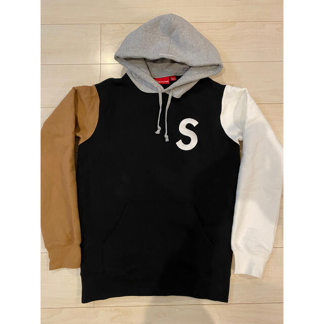 ★supreme★S Logo Colorblocked Hooded