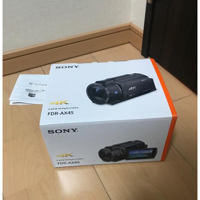 新品　ソニー　ビデオカメラ　FDR-AX45 ブラック