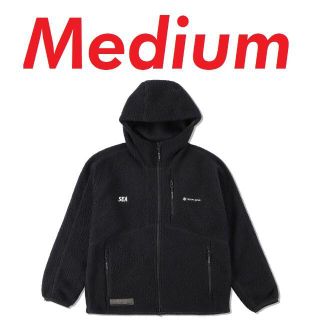 スノーピーク(Snow Peak)のSNOW PEAK wind and sea fleece 黒 M black(その他)