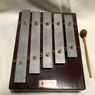 鉄琴 ディナーチャイム/ 打楽器 木琴 古物 音楽  楽器(鉄琴)