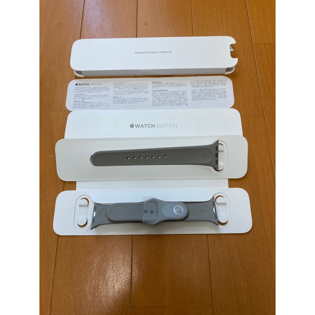 Apple Watch - Apple Watch Edition 6 スポーツバンド グレー 40mmの
