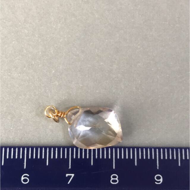 14kgf 宝石質 アメトリン ネックレス 天然石 k14gf 水晶 ハンドメイドのアクセサリー(ネックレス)の商品写真