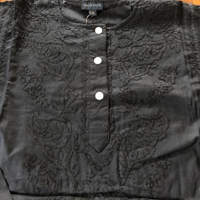 Antik batik(アンティックバティック)のANTIK BATIKカットソー/LE MONT AS'MICHELカーディガン レディースのトップス(シャツ/ブラウス(長袖/七分))の商品写真