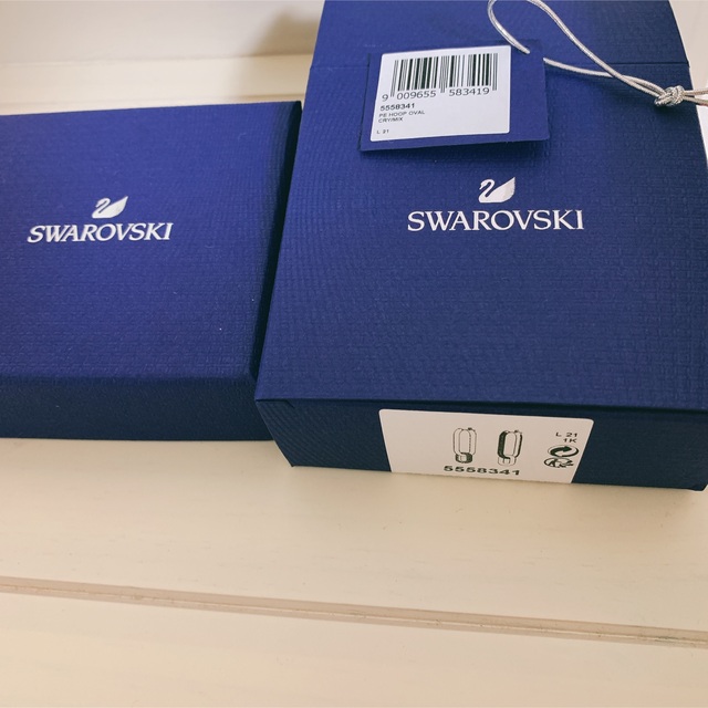 【新品未使用】SWAROVSKI TIME ピアス ヴィンチェンツォ 2