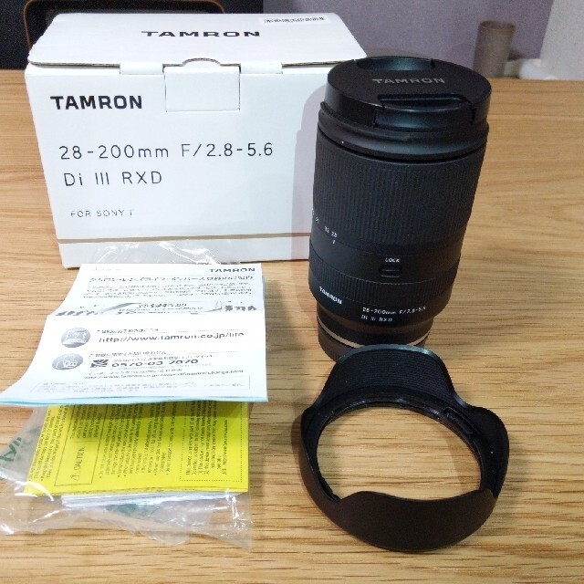 高価値 A071 - TAMRON 28-200mm RXD　保証残 III Di F/2.8-5.6 レンズ(ズーム)