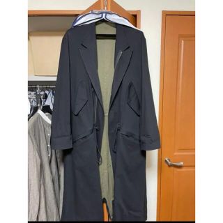 ヨウジヤマモト(Yohji Yamamoto)のyohji yamamoto pour homme 20aw デニムモッズ(チェスターコート)