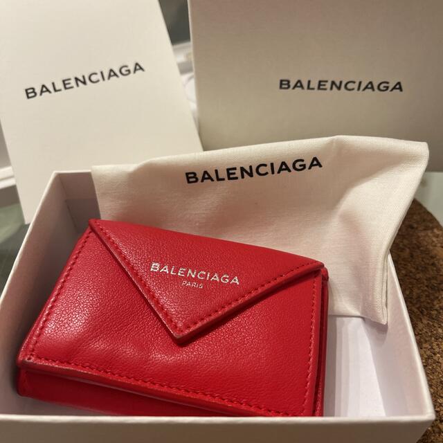 Balenciaga(バレンシアガ)のBALENCIAGA 財布 ミニウォレット 赤 レディースのファッション小物(財布)の商品写真