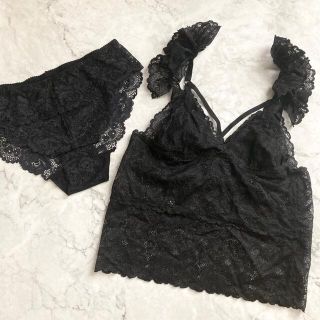 ロキエ(Lochie)のsenano LINGERIE  ブラキャミソール×ショーツセット(ブラ&ショーツセット)