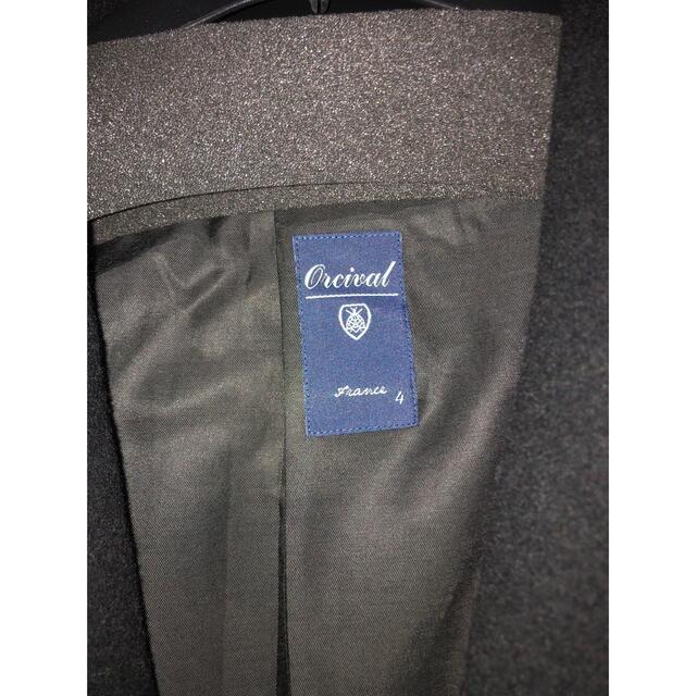 ORCIVAL(オーシバル)のオーシバル　ダブルオーバーコート メンズのジャケット/アウター(チェスターコート)の商品写真
