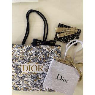 ディオール(Dior)のディオール　ショップバック3点セット　リボン付き(ショップ袋)