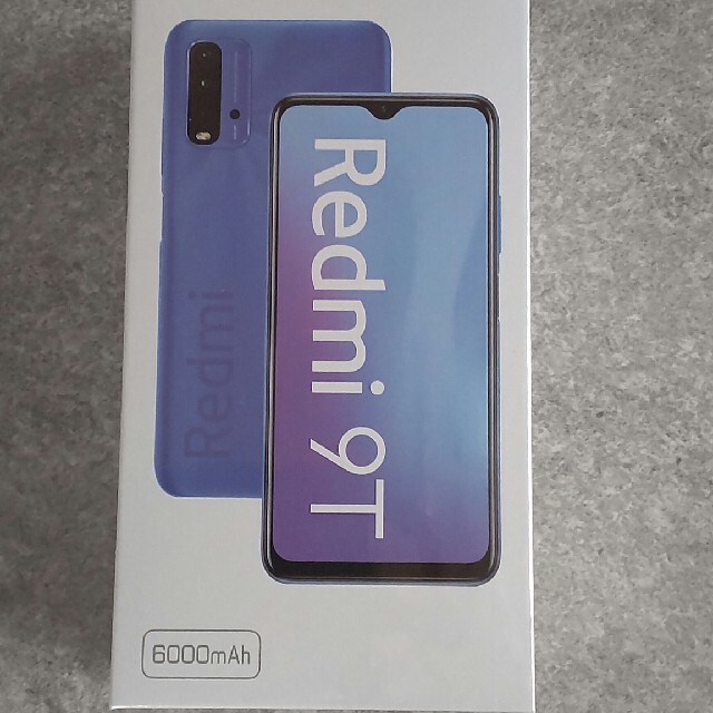 【新品未開封品】xiaomi Redmi 9T スマホ/家電/カメラのスマートフォン/携帯電話(スマートフォン本体)の商品写真