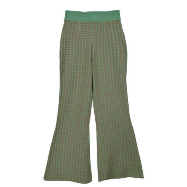 Ameri VINTAGE(アメリヴィンテージ)のAmeri COLORFUL GINGHAM CHECK PANTS レディースのパンツ(カジュアルパンツ)の商品写真