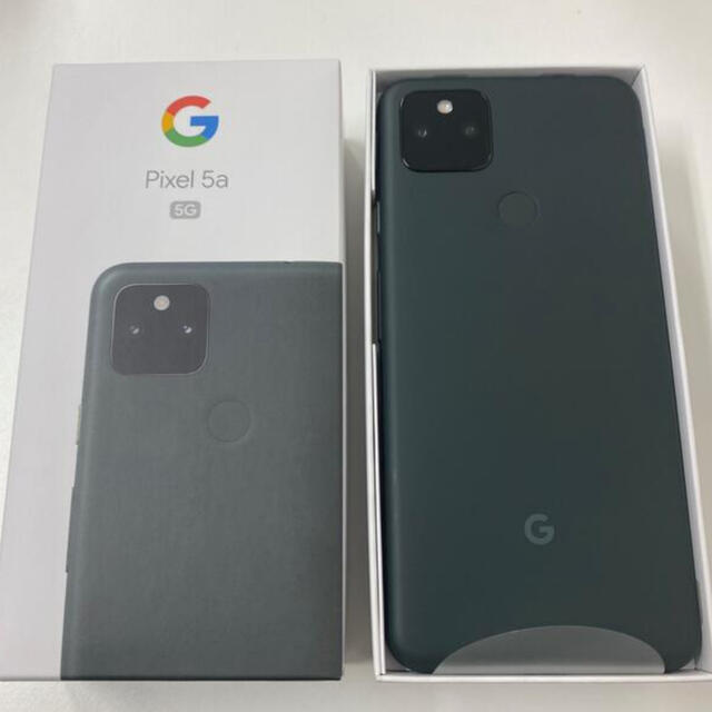 Google(グーグル)のGoogle Pixel5a SIMフリー 128GB Mostly Black スマホ/家電/カメラのスマートフォン/携帯電話(スマートフォン本体)の商品写真