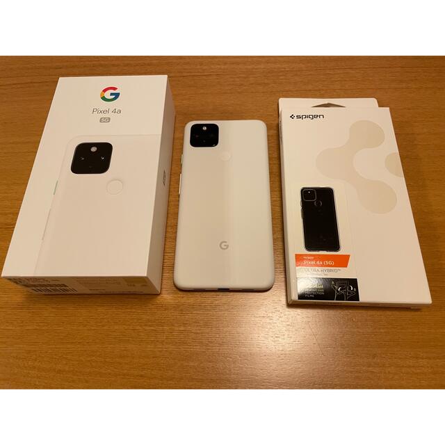 新品ジャンクPixel4a (5G) 128GB ホワイトSIMロック解除済み