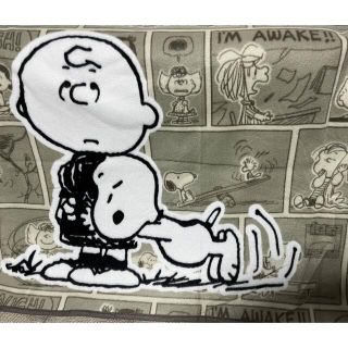 スヌーピー(SNOOPY)の未使用品　SNOOPYブランケット (おくるみ/ブランケット)