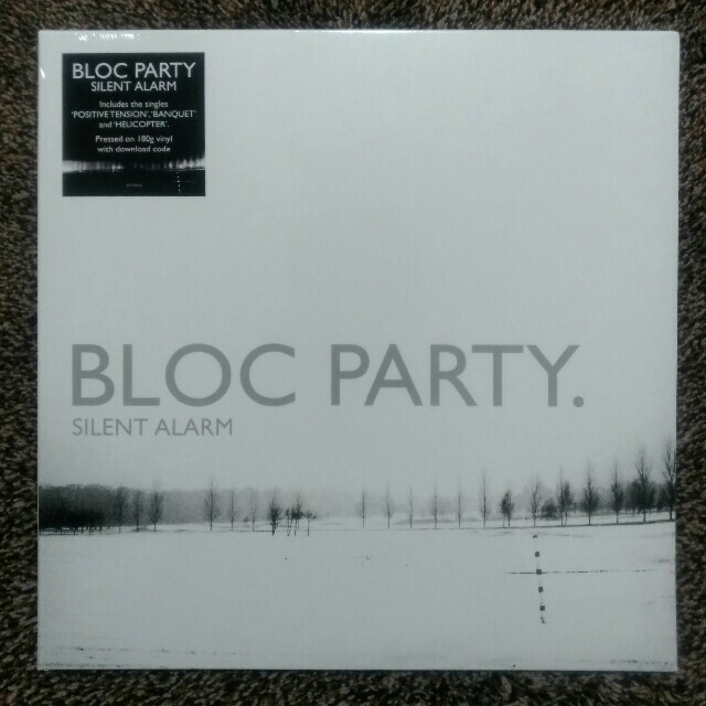 訳有 BLOC PARTY SILENT ALARM LP レコード