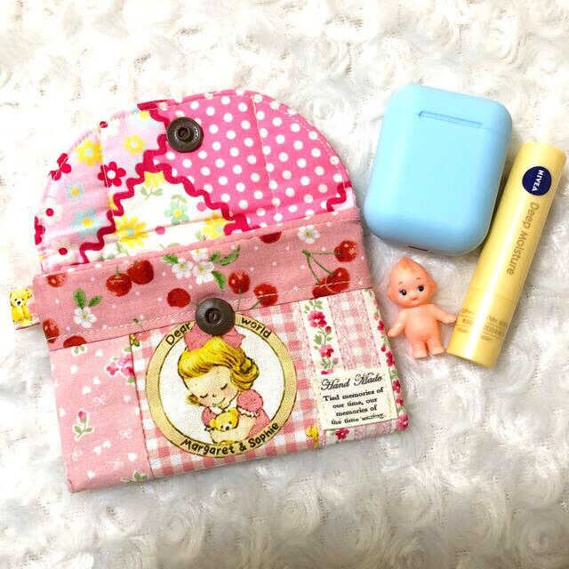 マーガレット＆ソフィー♡カード＆小物入れ♡ポケット付きマルチポーチ♡