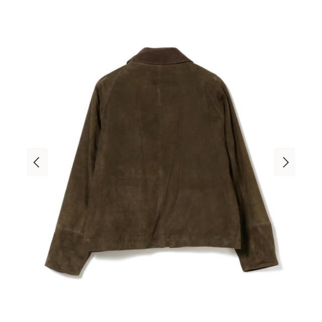 Barbour(バーブァー)のCINQUANTA チンクアンタ スエードフィッシングブルゾン size48 メンズのジャケット/アウター(レザージャケット)の商品写真