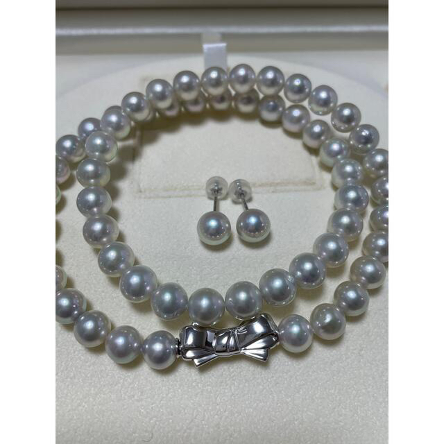TASAKI - タサキ ナチュラルブルー あこや 7.5〜8㎜ パールネックレス