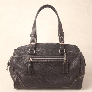 コーチ(COACH)のCOACH コーチ　オールレザーハンドバック　匿名配送(ハンドバッグ)