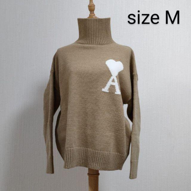 新着 ♥SALE♥アミアレクサンドルマテュッシ AMi タートルネック ブラウン M ニット/セーター 新着 ♥SALE♥アミアレクサンドルマテュッシ AMi タートルネック ブラウン M ニット/セーター