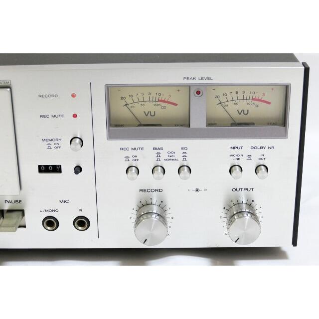 TEAC A-410 ティアック カセットデッキ 昭和 レトロ TEAC A-410 ティアック カセットデッキ 昭和 レトロ