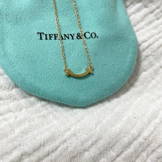 Tiffany & Co.(ティファニー)の【coco様専用】Tiffany & Co. ティファニーT スマイル ミニ レディースのアクセサリー(ネックレス)の商品写真