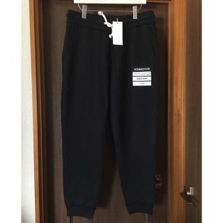 マルタンマルジェラ(Maison Martin Margiela)の46新品 メゾン マルジェラ ステレオタイプ スウェットパンツ ブラック メンズ(スウェット)