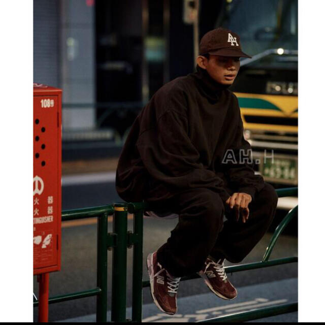 SSZ AH.H LOS ANGELES APPAREL セットアップ 茶 新品-