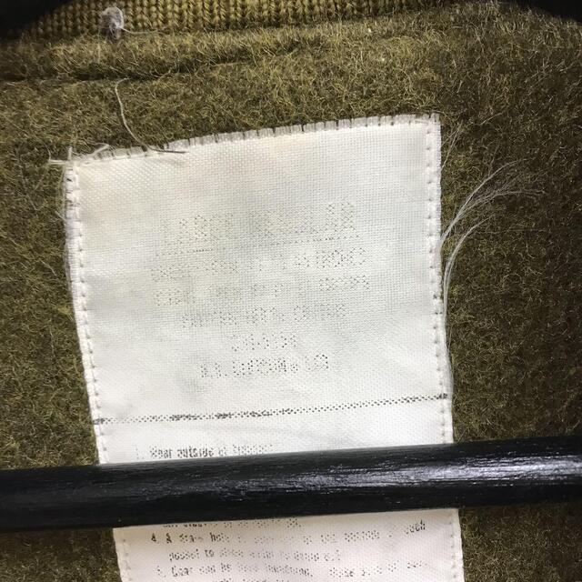 vintage miritary MA-1 jacket bk クリーニング