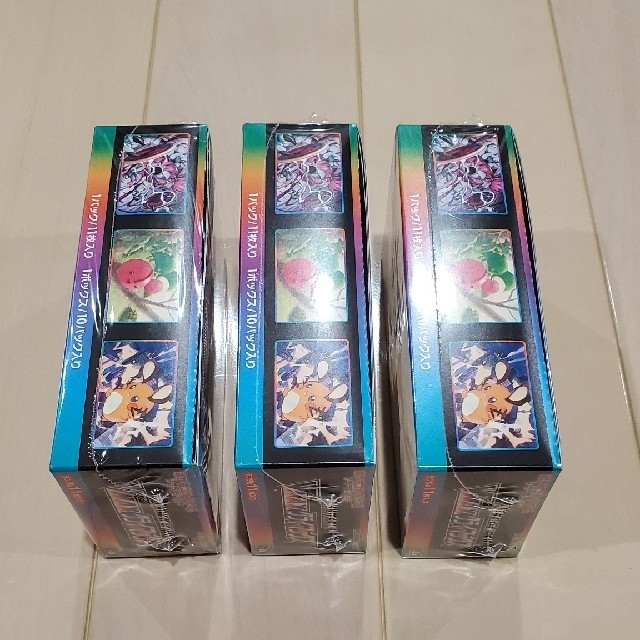 ブランド⊜ ポケモン 3箱（シュリンク付き）の通販 by ポイント's shop｜ポケモンならラクマ - VMAXクライマックス BOX ポケモン