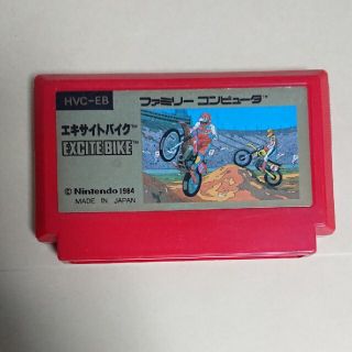 ファミリーコンピュータ(ファミリーコンピュータ)のエキサイトバイク /ファミコン/ソフトのみ(家庭用ゲームソフト)