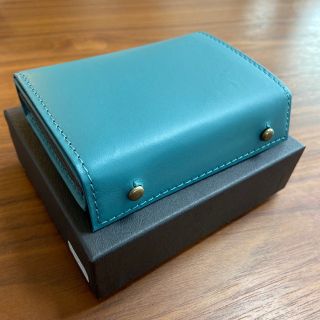 【新品未使用】エムピウ ミッレフォッリエ2 P25 ターコイズxチョコ① m+