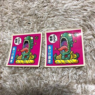 ドキドキ学園チョコアタック　あっけ羅漢2枚　フルタ(ステッカー（シール）)