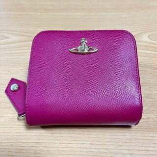 Vivienne Westwood - ヴィヴィアンウエストウッド 二つ折り財布 財布 ラウンドファスナー ピンク