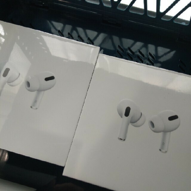 新品　AirPods pro　２台