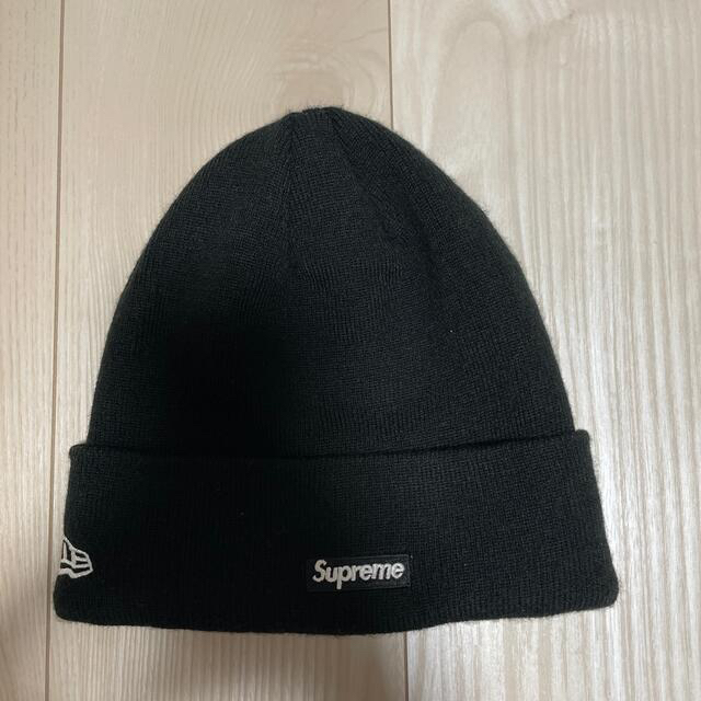 値下げ！supreme newera ボックスロゴニット帽