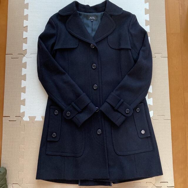 A.P.C(アーペーセー)の【美品】アーペーセー　A.P.C. レディースコート レディースのジャケット/アウター(ロングコート)の商品写真